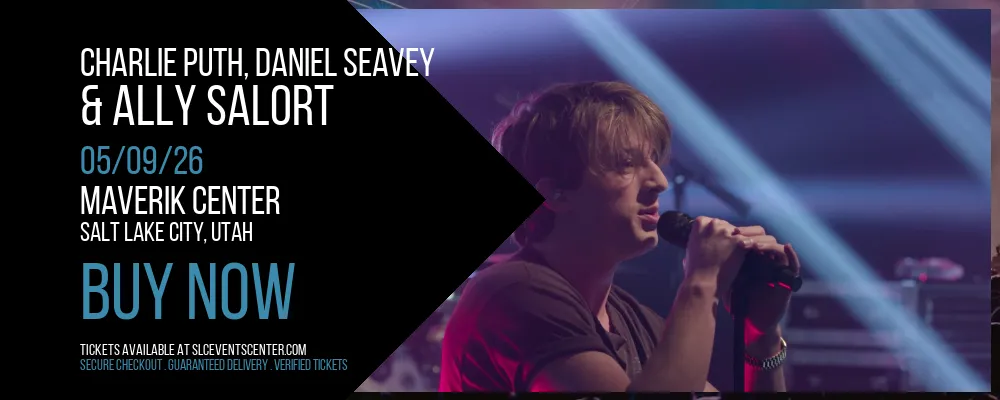 Charlie Puth at Maverik Center